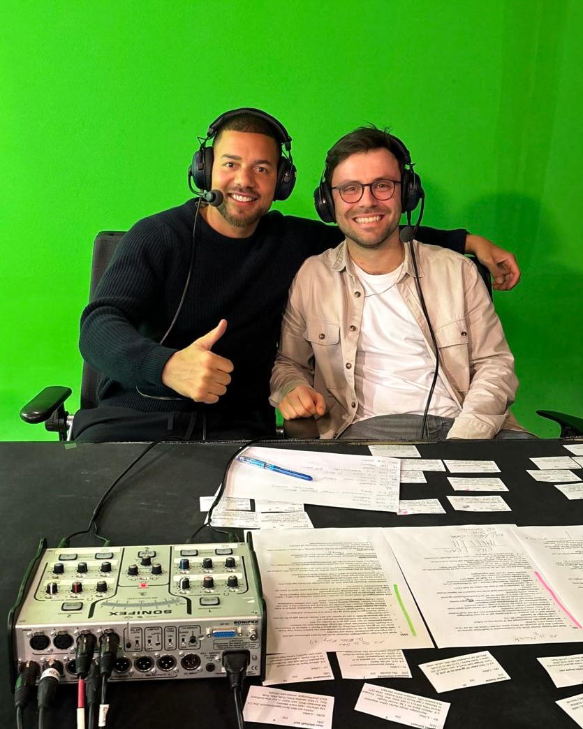 Martin Hahn beim Co-Kommentar